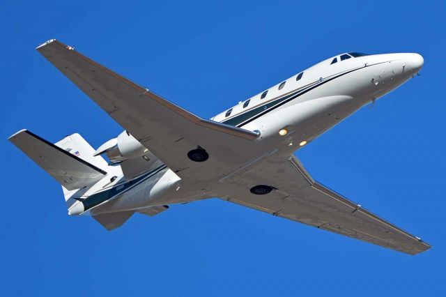 Cessna Citation Excel/XLS (N97EM) - Cessna 560XL Citation XL N97EM at Phoenix Sky Harbor on December 22, 2017.