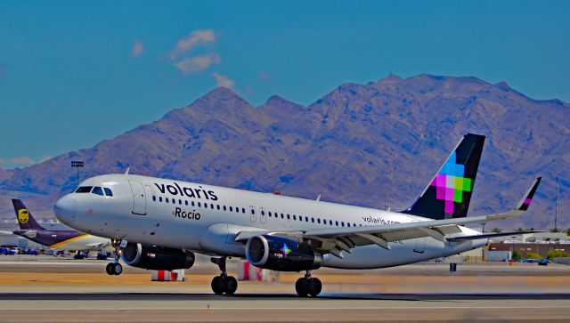 Airbus A320 (N522VL) - N522VL Volaris 2013 Airbus A320-233(WL) - cn 5776 "Rocío" - Las Vegas - McCarran International (LAS / KLAS)br /USA - Nevada, April 29, 2016br /Photo: Tomás Del Coro