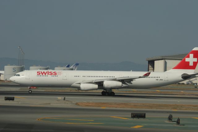 HB-JMA — - Swiss Air at San Francisco