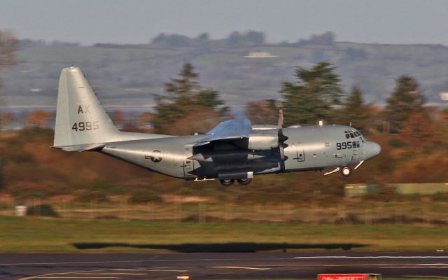 Lockheed C-130 Hercules (16-4995) - usn c-130t 164995 dep shannon 7/11/16.