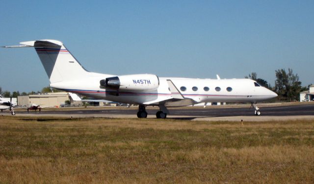 Gulfstream Aerospace Gulfstream IV (N457H) - 1/10/09 - APF