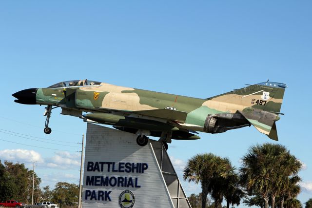 McDonnell Douglas F-4 Phantom 2 — - The USS Alabama Memorial