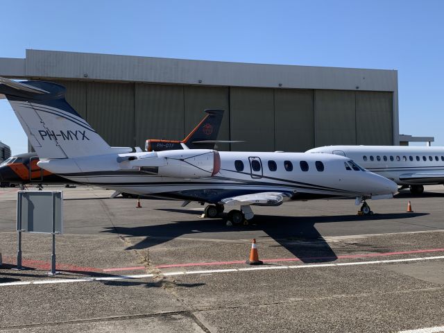 Cessna Citation III (PH-MYX) - Another VIP jet parked for the Dutch F1 GP weekend 03-09-2022