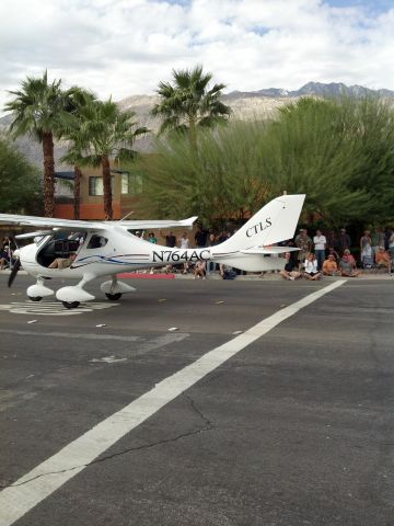 Mitsubishi MU-300 Diamond (N764AC) - 2012 AOPA PALM SPRINGS, CA