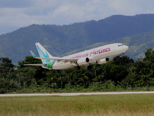 Boeing 737-800 (9Y-POS)