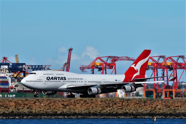 Boeing 747-400 (VH-OJM) - 08 / 04 / 2017