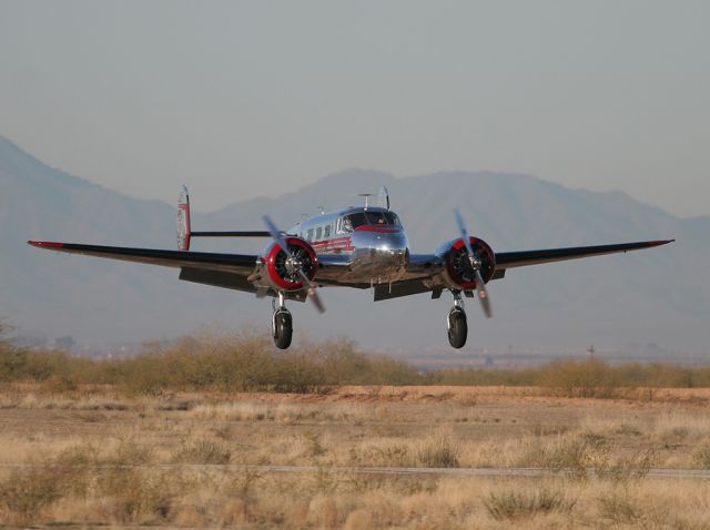 Beechcraft 18 (N2913B) - Coolidge