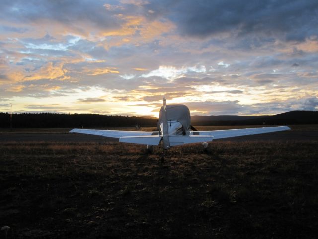 MUSTANG Mustang 2 (N727RH) - Sunrise at Watson Lake, YT July 24, 2011