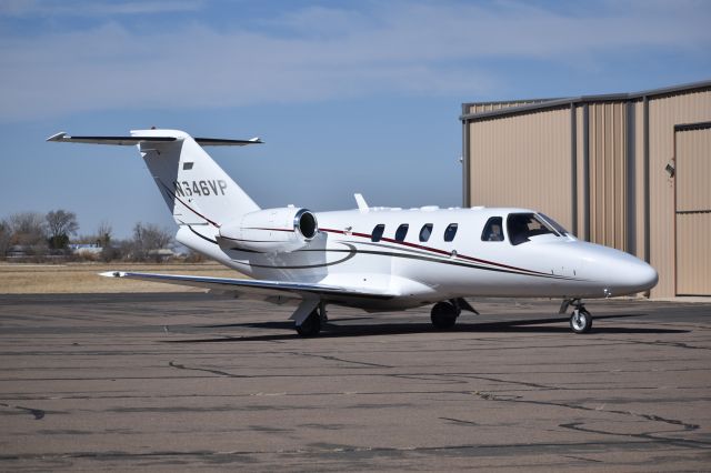 Cessna Citation CJ1 (N646VP) - She was posing for this.