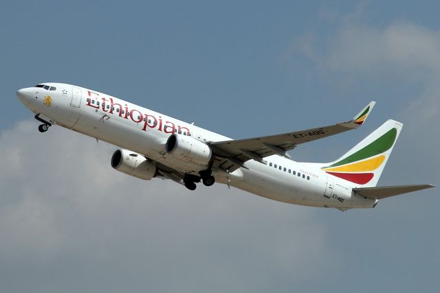 Boeing 737-800 (ET-AQQ) - 06/09/2019: Daily flight to Addis-Abba took-off from runway 26. 