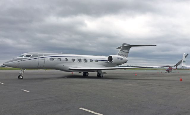 Gulfstream Aerospace Gulfstream G650 (N650ER) - G650ER @ KBOS on the SFS ramp