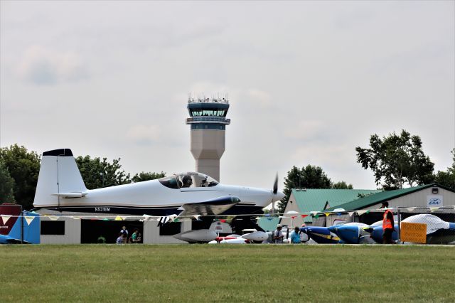 McDonnell Douglas Combat Explorer (N531EM) - Taxiing past the tower at Airventure 2018