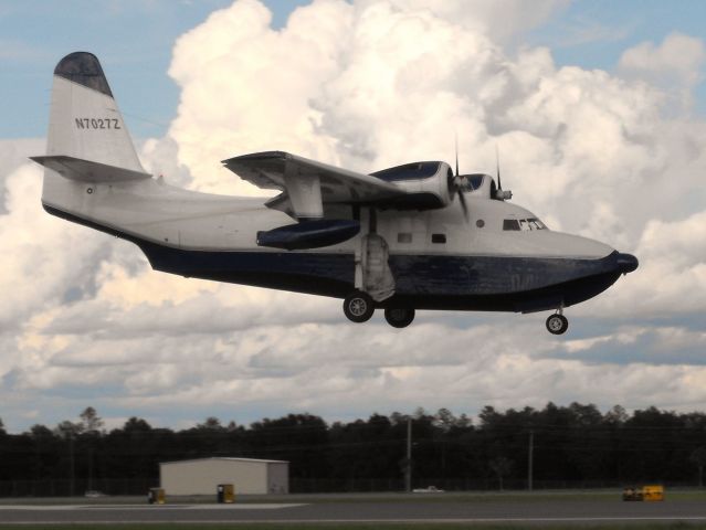 Grumman HU-16 Albatross (N7027Z) - An Albatross came to visit TLH! On its way to South Florida to complete repairs after not flying for a few years.