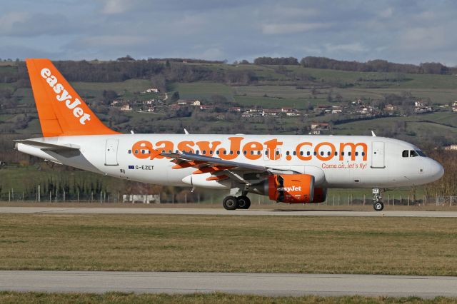 Airbus A319 (G-EZET)