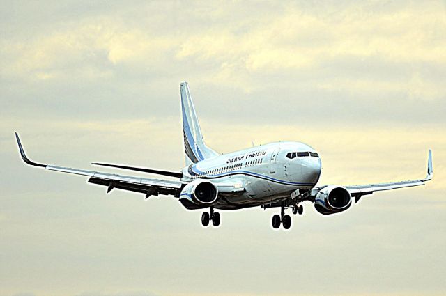 Boeing 737-500 (N709S) - Sierra Pacific 709 one of two Boeing 737’s to arrive from fort Bliss