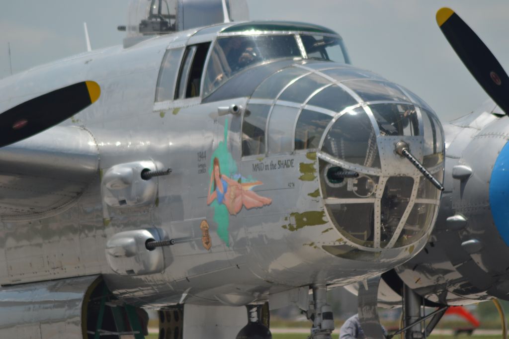 N125AZ — - North American B-25J N125AZ on the tarmac at KFSD - 6-25-2012