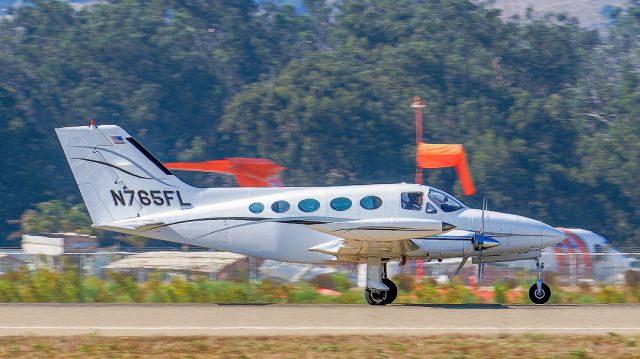 Cessna Chancellor (N765FL) - Cessna 414 at Santa Maria Public Airport