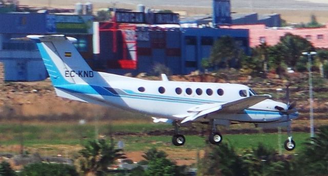 EC-KND — - EC-KND Urgemer Canarias Beech Super King Air B200 LPA/GCLP Spotting