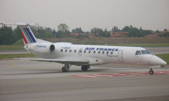 Embraer ERJ-135 (F-GRGP) - Air France Embraer ERJ-135ER F-GRGP landed in Bologna