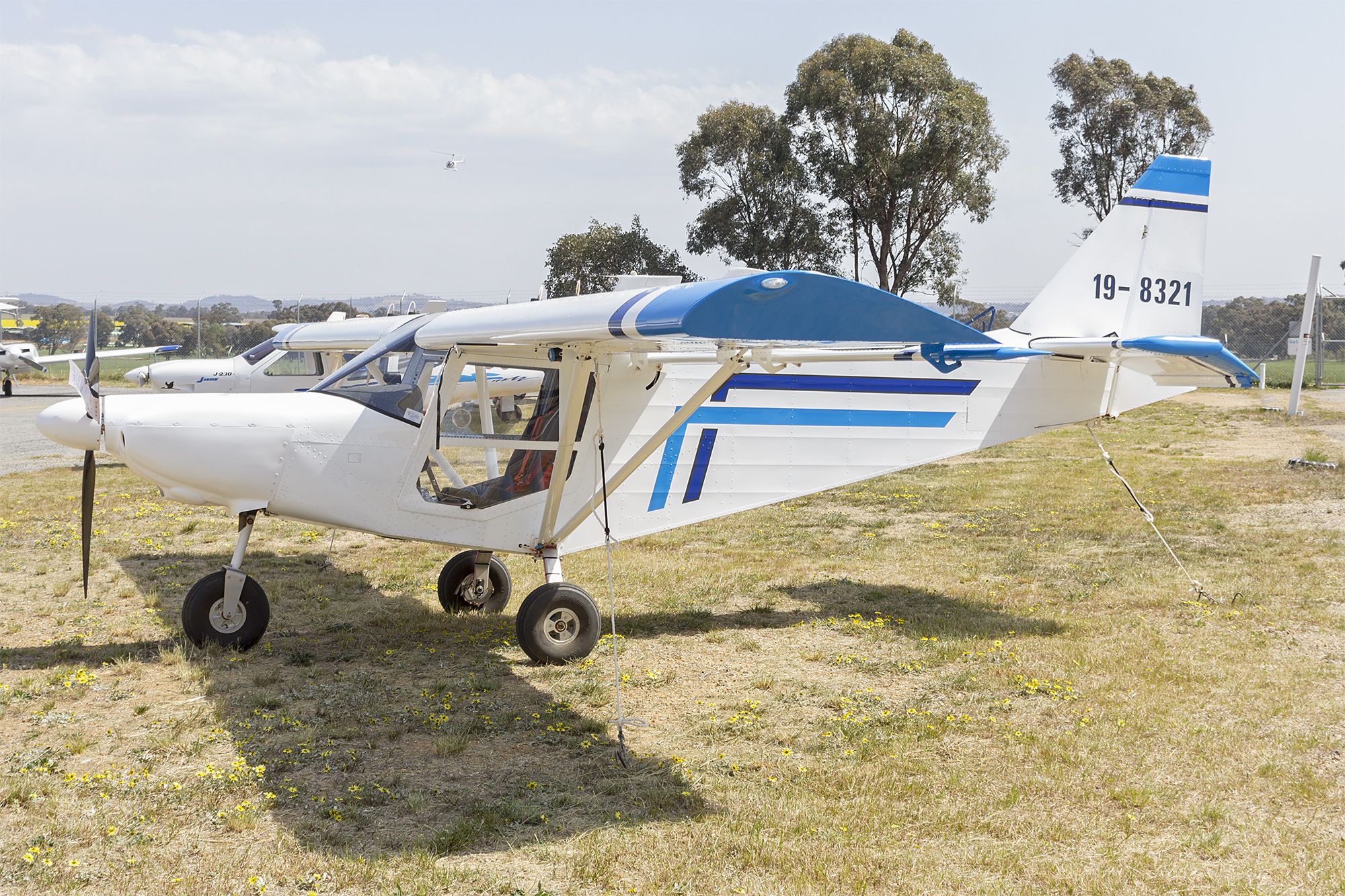 AEROTEC (2) MXP-740 Savannah (19-8321) - ICP Savannah VG-XL (19-8321) on display during the Wagga City Aero Club open day at Wagga Wagga Airport.