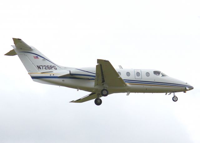 Beechcraft Beechjet (N726PG) - At Shreveport Regional.