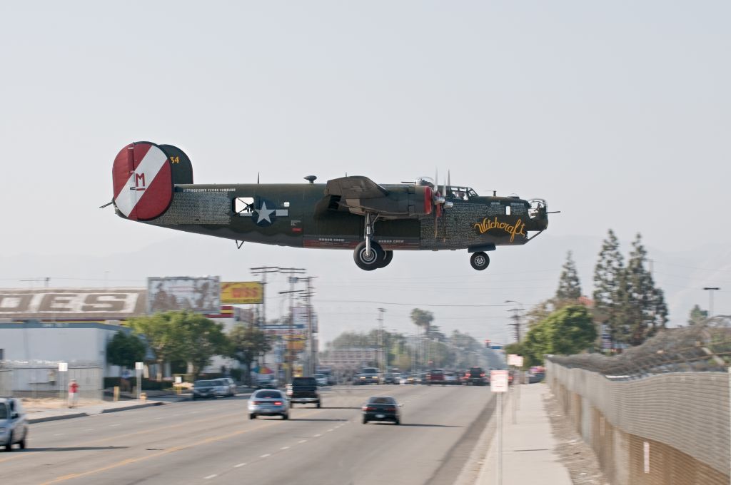 — — - B-24 Low Approach BUR