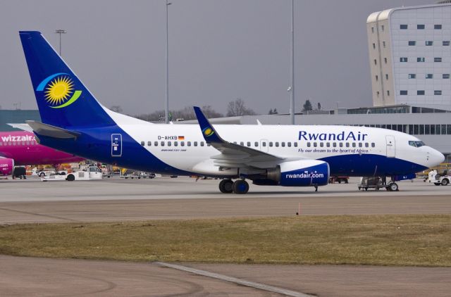 Boeing 737-700 (D-AIXB) - This Rwandair new bird D-AHXB will soon became 9XR-WJ.