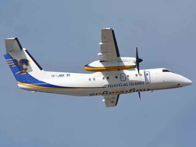 de Havilland Dash 8-200 (TF-JMK) - Departing to Kevlavik