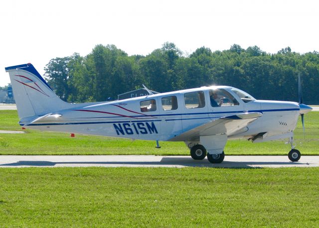 Beechcraft Bonanza (36) (N61SM) - At AirVenture 2016.