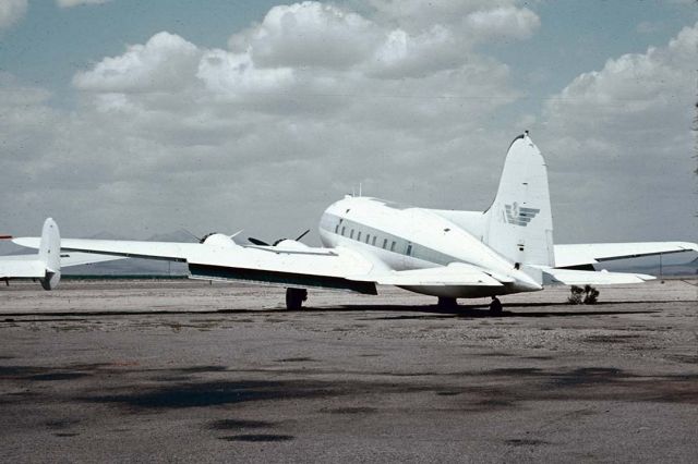 N19903 — - Former Pan American Boeing S-307 Stratoliner NC19903 at Falcon Field on May 7, 1971.