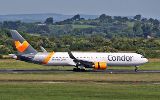 BOEING 767-300 (D-ABUP) - condor b767-3q8(er) d-abup landing at shannon while routing las vegas to frankfurt 20/6/17.