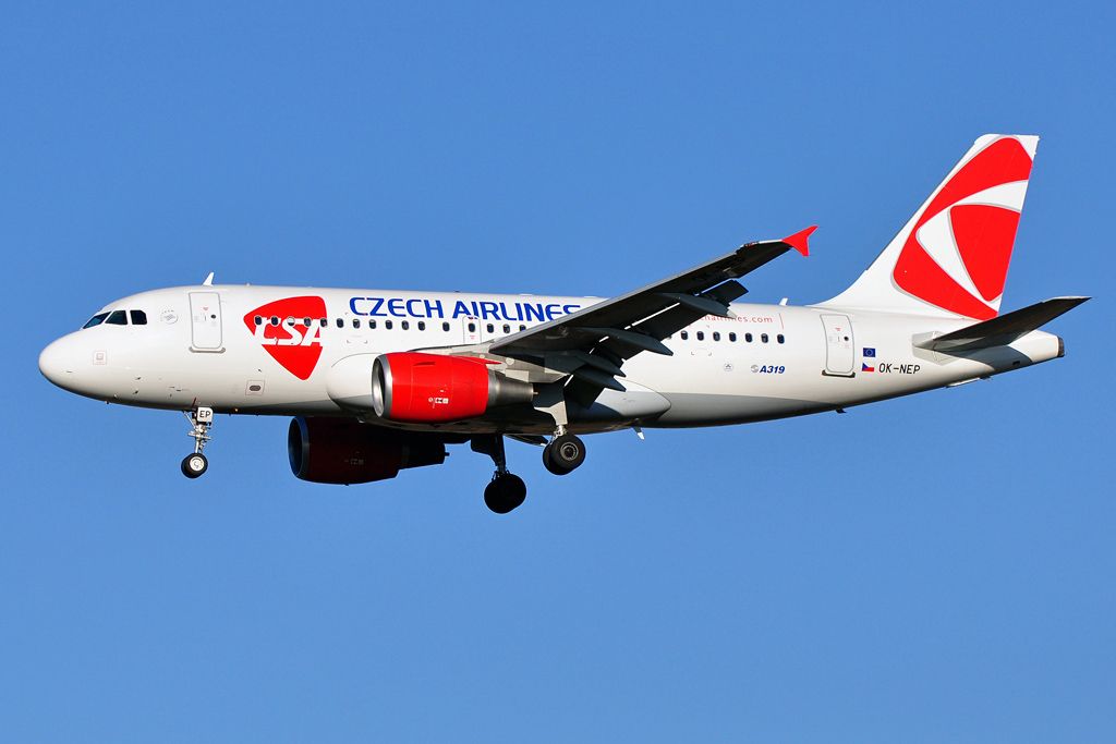 Airbus A319 (OK-NEP)