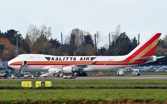 Boeing 747-400 (N403KZ) - kalitta air b747-481f n403kz at shannon 21/10/18.