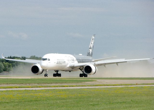 Airbus A350-900 (F-WWCF) - At AirVenture.