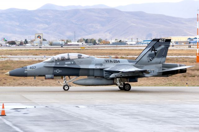 16-2857 — - River 41 of VFA-204 "River Rattlers" taxing out for departure. Full Quality photo: a rel=nofollow href=http://www.airliners.net/photo/-/McDonnell-Douglas-F-A-18B-Hornet/4027327http://www.airliners.net/photo/-/McDonnell-Douglas-F-A-18B-Hornet/4027327/a