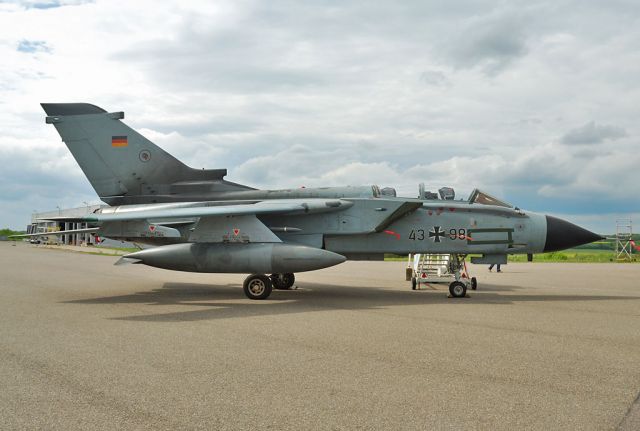 GAF4398 — - German Air Force - Luftwaffe - Panavia Tornado IDS C/N 253/GS065/4098 - 43+98 at Saarbrucken 2010-04-30.