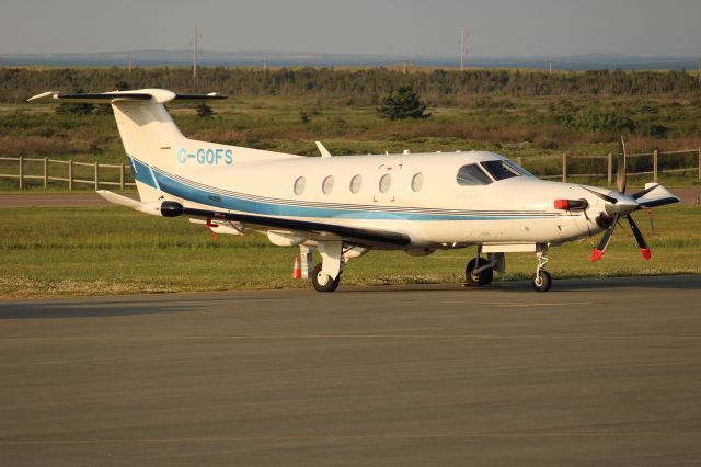 Pilatus PC-12 (C-GOFS) - ACASS CANADA