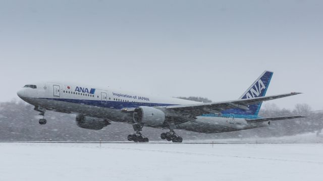 Boeing 777-200 (JA8198) - All Nippon Airways / Boeing 777-281br /Dec.06.2015 Hakodate Airport [HKD/RJCH] JAPAN