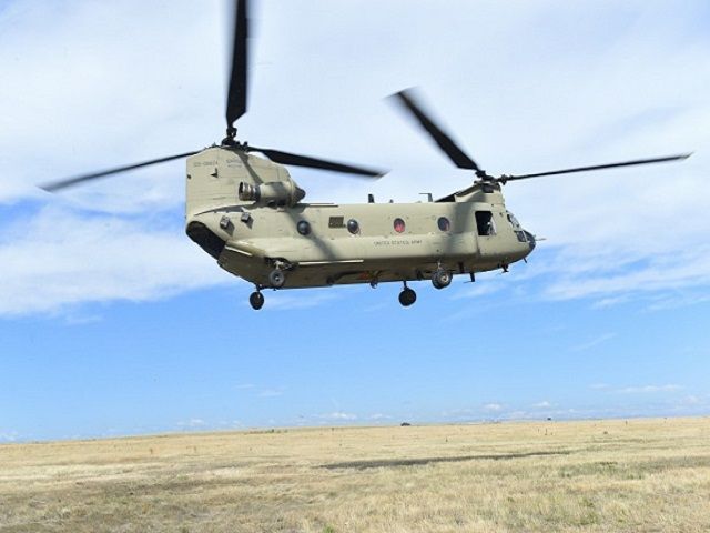 ASAP Chinook (ARMY) -  A simulated helicopter crash tested responses from numerous agencies across base, including first responders, the decontamination team and other support functions. 