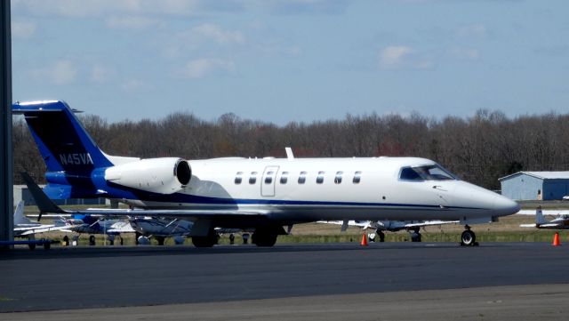 Learjet 45 (N45VA) - 2006 Learjet Model 45, spring 2021.