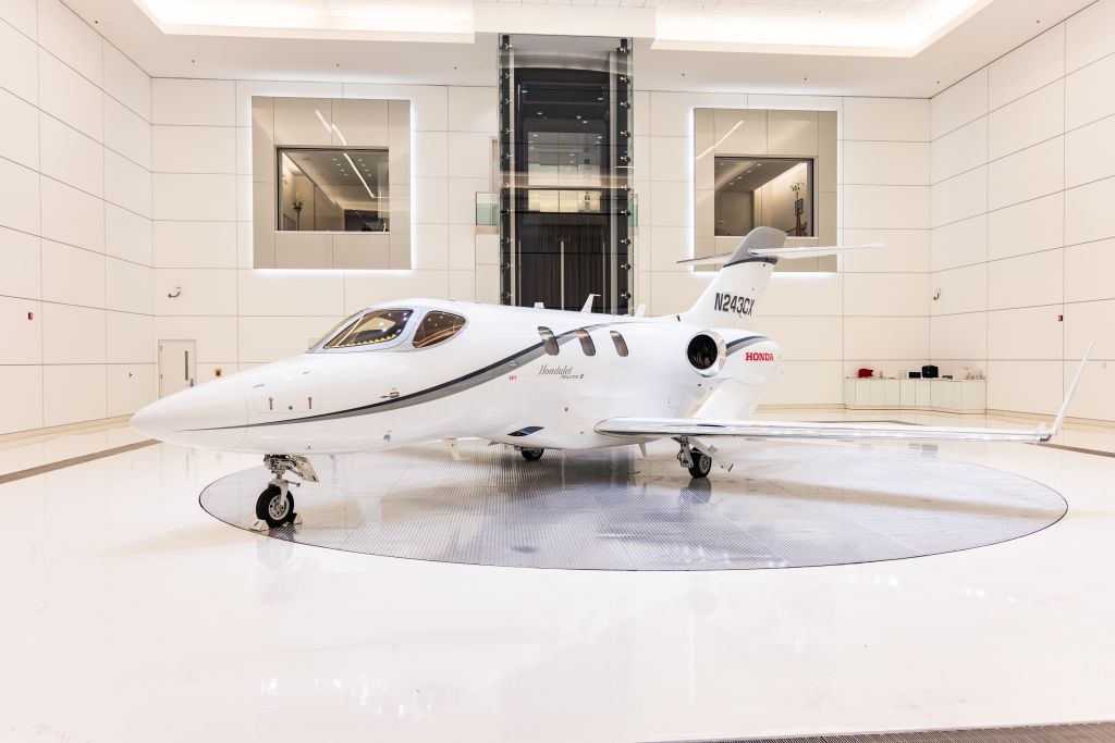 Honda HondaJet (N243CX) - delivery of hondajet