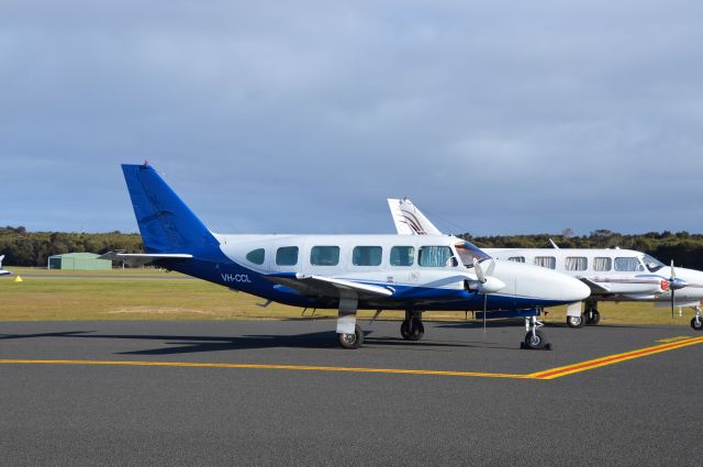 Piper Navajo (VH-CCL) - Cheiftan VH-CCL from Bathurst at Flinders Island, Sept 2018