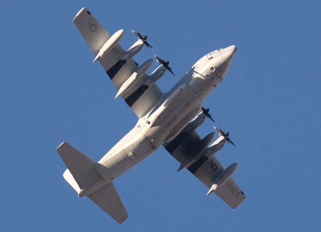 16-6763 — - KC-130J at 8500' MSLbr /Lone Pine, California, April 9, 2021