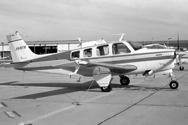 VH-MTM — - BEECH A36-BONANZA 36 - REG VH-MTM (CN E-471) - ESSENDON MELBOURNE VIC. AUSTRALIA - YMEN (15/9/1980)