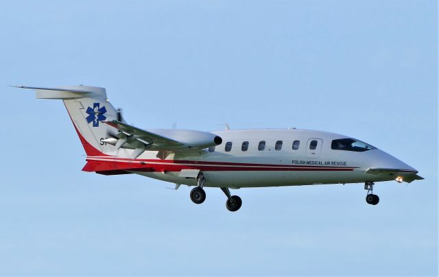 Piaggio P.180 Avanti (SP-MXH) - Operator: Polish Medical Air Rescue (Lotnicze Pogotowie Ratunkowe). Photo taken on May 13, 2021.