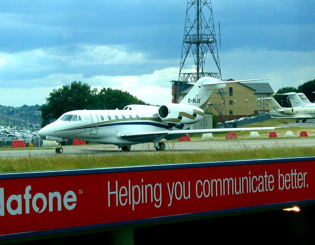 Cessna Citation X (D-BLUE) - Date 20/06/04 C/n 750-0140