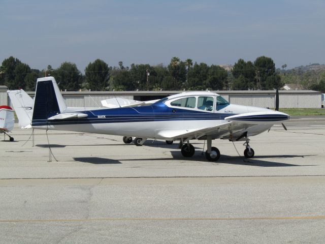 North American Navion (N4417K) - On the ramp