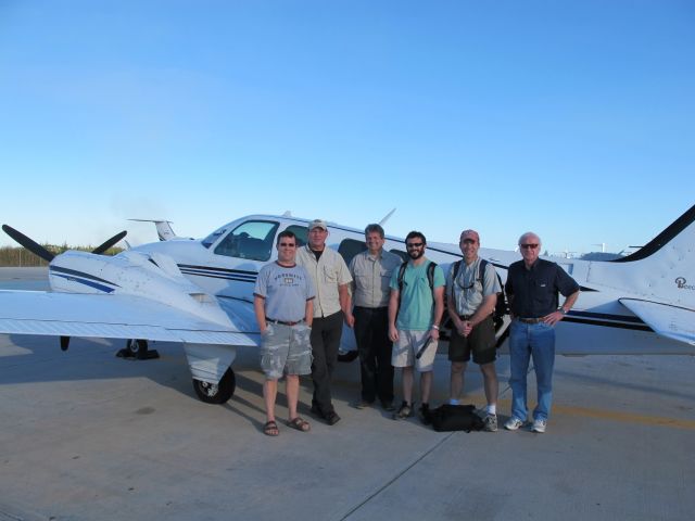 Beechcraft Baron (58) (N359P) - A group of doctors from Eugene, OR on their way to Jacmel, Haiti for a week of service. Feb, 2010.