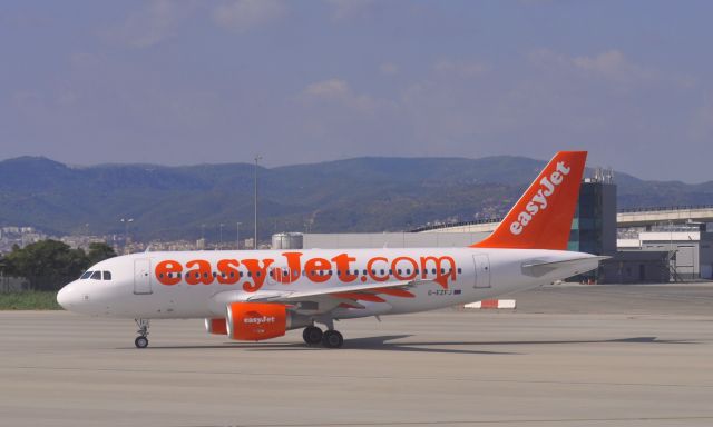 Airbus A319 (G-EZFJ) - EasyJet Airbus A319-111 G-EZFJ in Barcelona