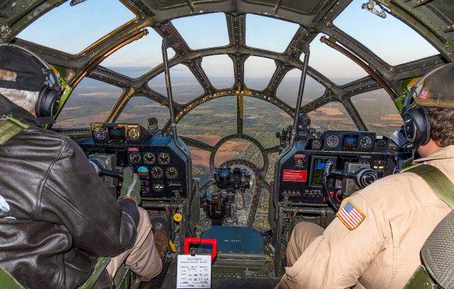 Boeing B-29 Superfortress (N529B) - Enroute from Fort Worth to Abilene in this incredible piece of history.